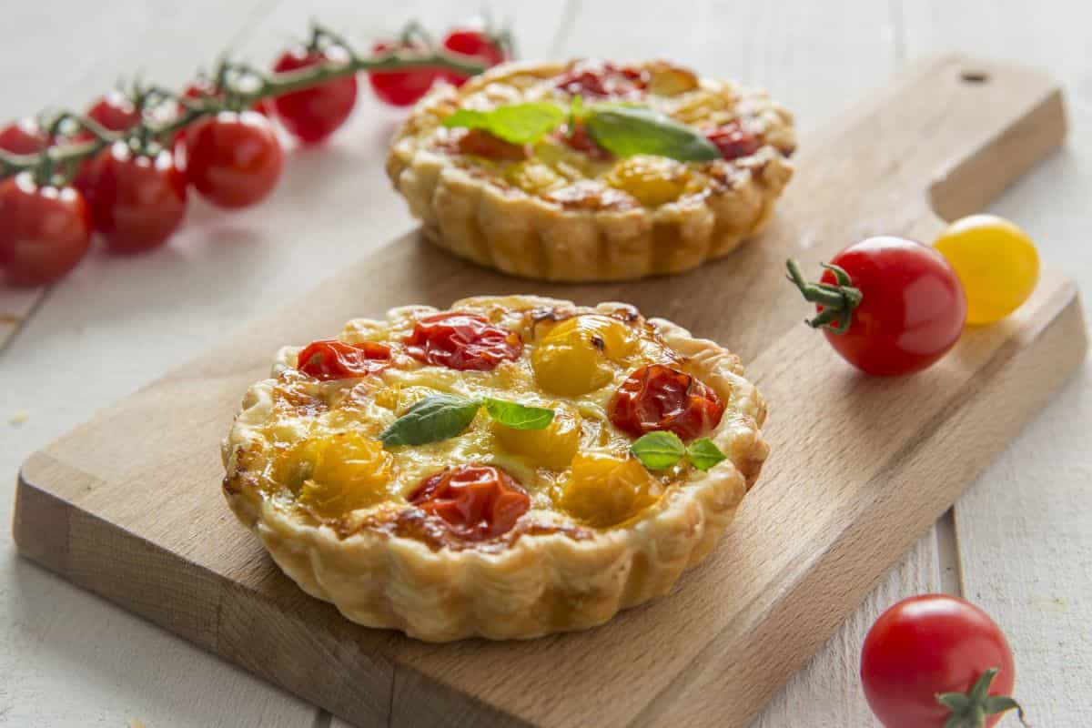 Tartelettes De Tomates Cerises Multicolores - Croustipate